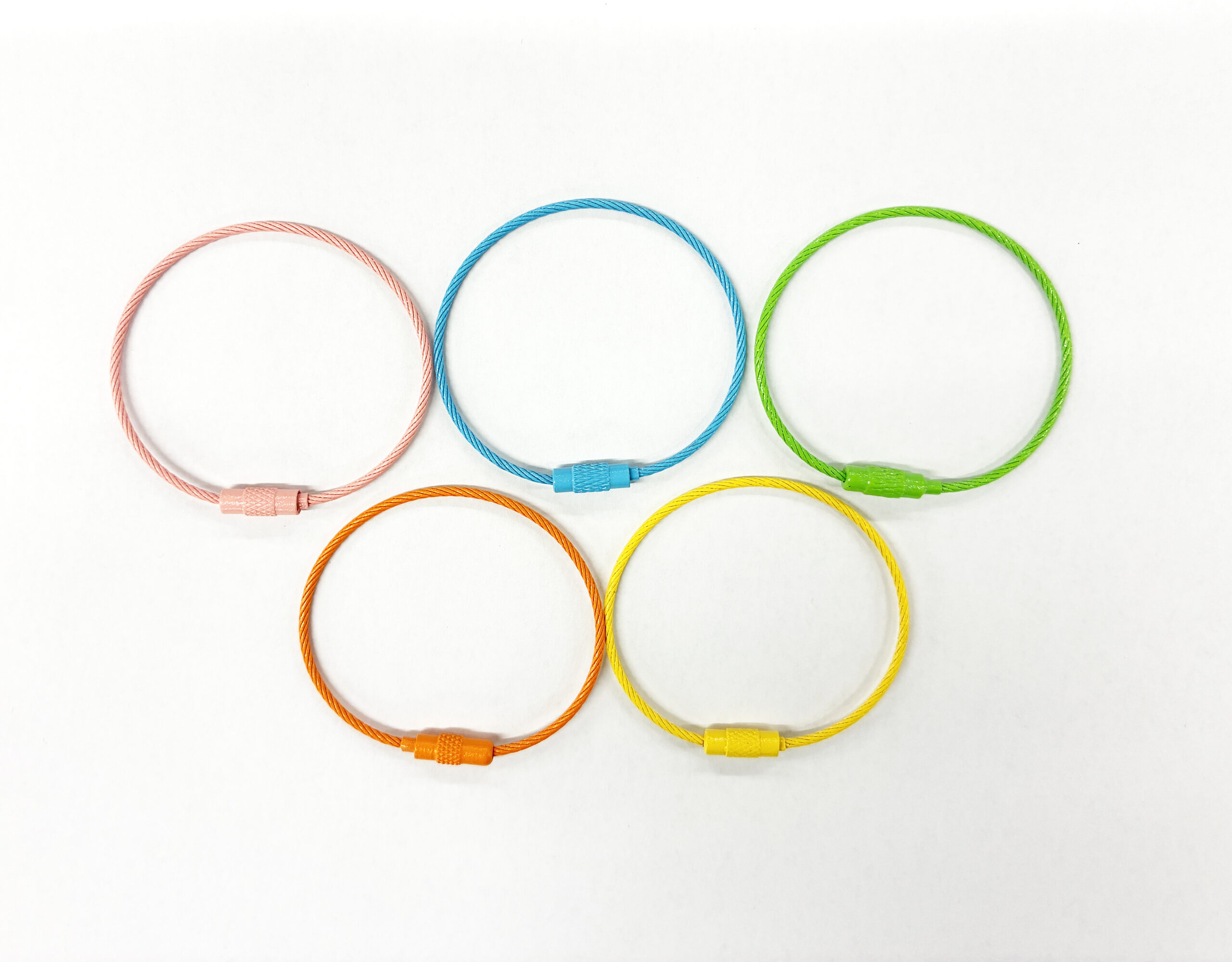 ワイヤーキーリング color-wire